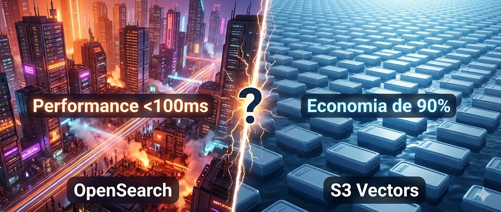 O Dilema dos Vetores: Quando a Performance do OpenSearch encontra a Economia Real do S3